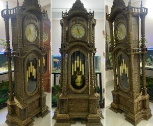 Vận Chuyển Đồng Hồ Cây Gỗ Mun, Gỗ Hương – An Giang Logistics: Giữ Trọn Tiếng Chuông, Sáng Bóng Mặt Kính