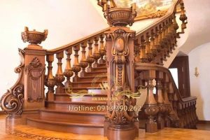 Vận Chuyển Cầu Thang Gỗ Mỹ Nghệ – An Giang Logistics: Đủ Số Lượng, Vẹn Nguyên Nét Cong